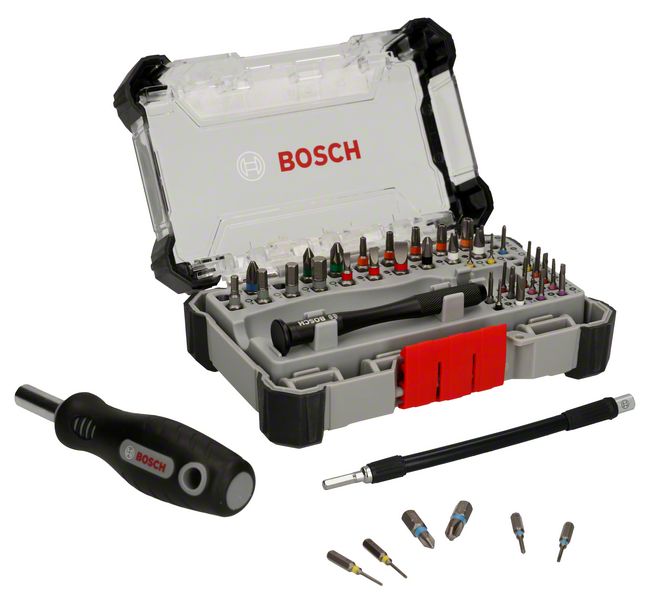 Bosch 2.607.002.837 Precision Screwdriver Bit Set 43 pcs