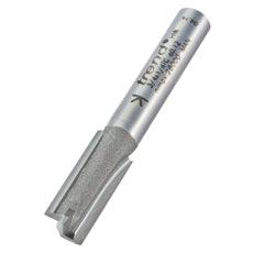 Trend 3/4 x 1/4" 8mm Diameter x 19mm Two Flute Router Cutter