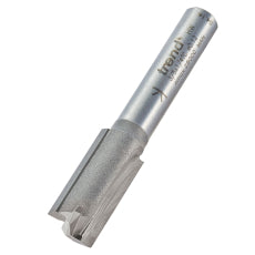 Trend 3/5 x 1/4" TC 9mm Diameter x 19mm Two Flute Router Cutter