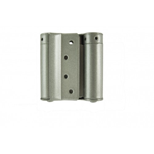 D&E Compact 3in / 75mm Double Action Spring Hinge Silver (pair) (Copy)