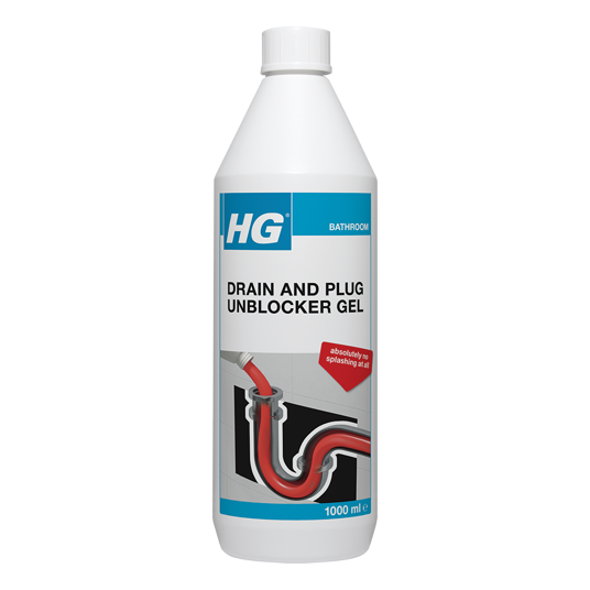 HG Drain & Plug Unblocker Gel 1000ml