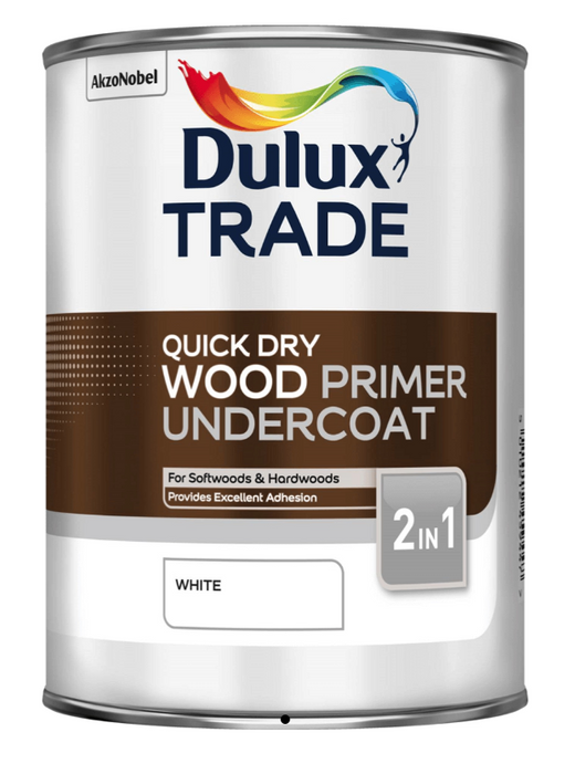 Dulux Trade 5ltr Quick Dry Primer Undercoat White