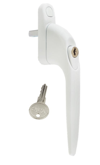 YALE Quartus In-Line Espag Window Handle - White