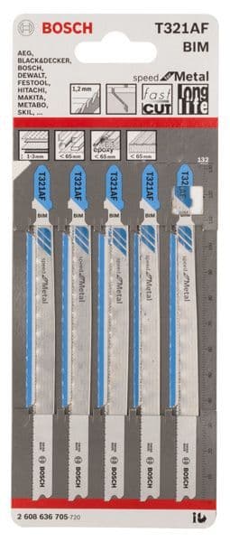 Bosch T318A Long Metal Cutting Jigsaw Blade (5)