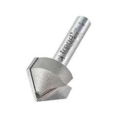 Trend 11/3 1/4" Chamfer V Groove Cutter 45 Degrees 18mm