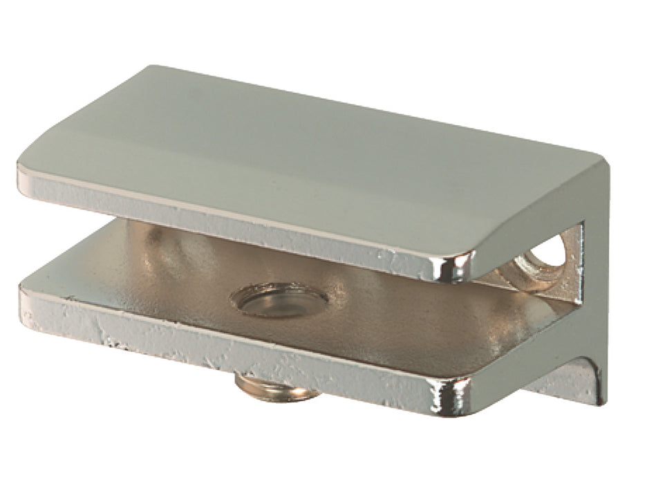 Shelf Support, Clamp Design, 24 mm, Screw Fixing, for Glass Shelves