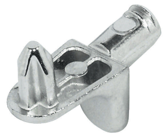 Shelf Support, Plug in, for Wooden Shelves and Ø 5 mm Holes with Recessed Seat (100 pieces)