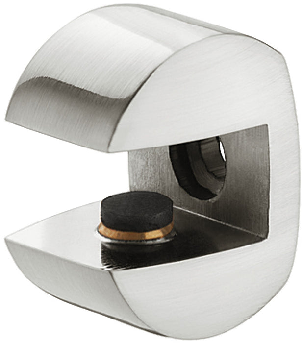 Shelf Support, Clamp Design, Screw Fixing, for 8-10 mm Glass and Wood Thickness