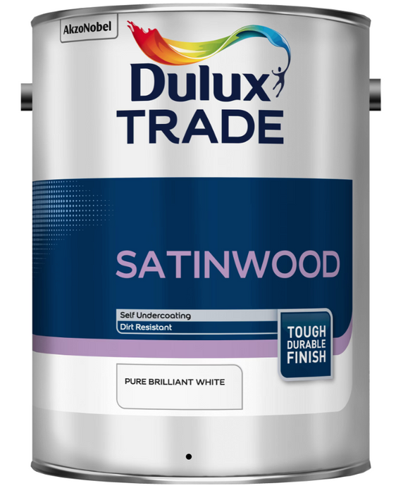 Dulux Trade Satinwood Pure Brilliant White