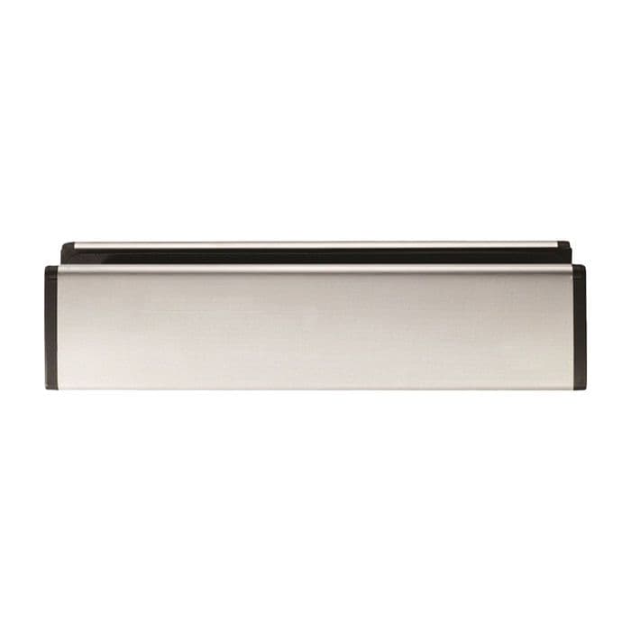 Steelworx SWE1050SSS 300x70mm Sleeved Letter Plate Satin Stainless Steel