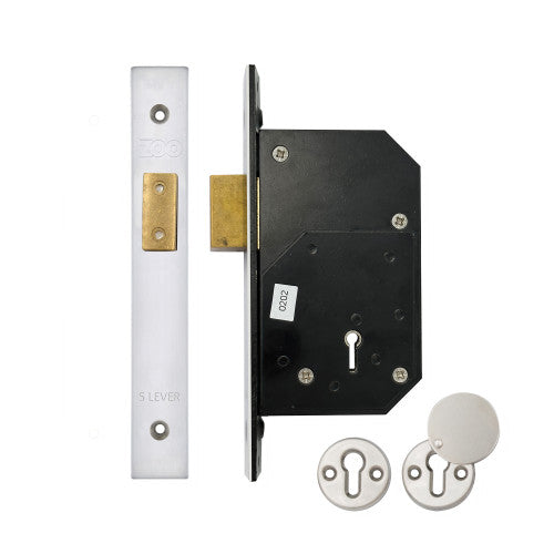 5 Lever Deadlock - 73mm c/w Esc - Chubb Retro Fit 3G110