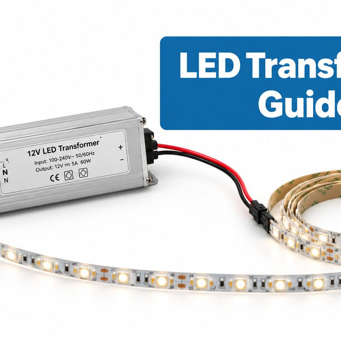 12V LED Transformer Guide: Sizing, Wiring and Safety
