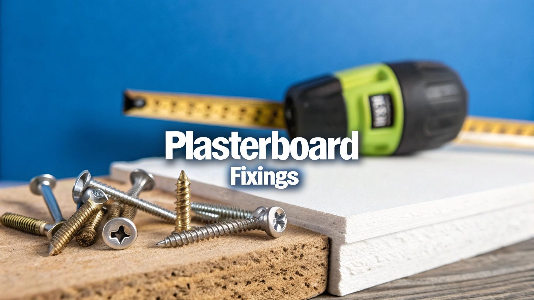 Your Ultimate Guide to the Best Fixings for Plasterboard