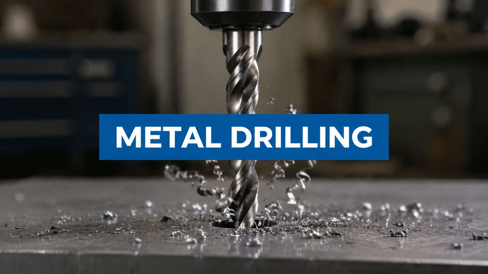 Drilling Through Metal: Tips for Steel & Aluminum