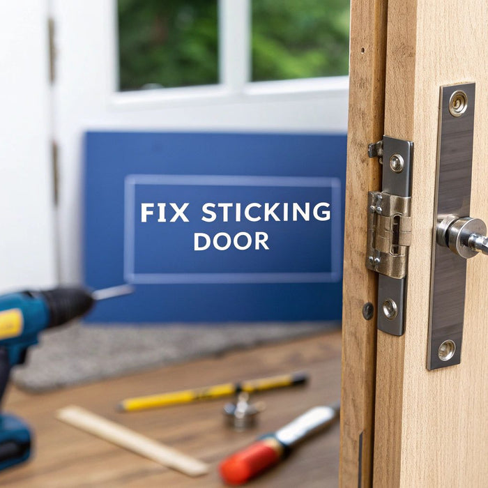 How to Fix a Sticking Door: Easy Solutions for UK Homes