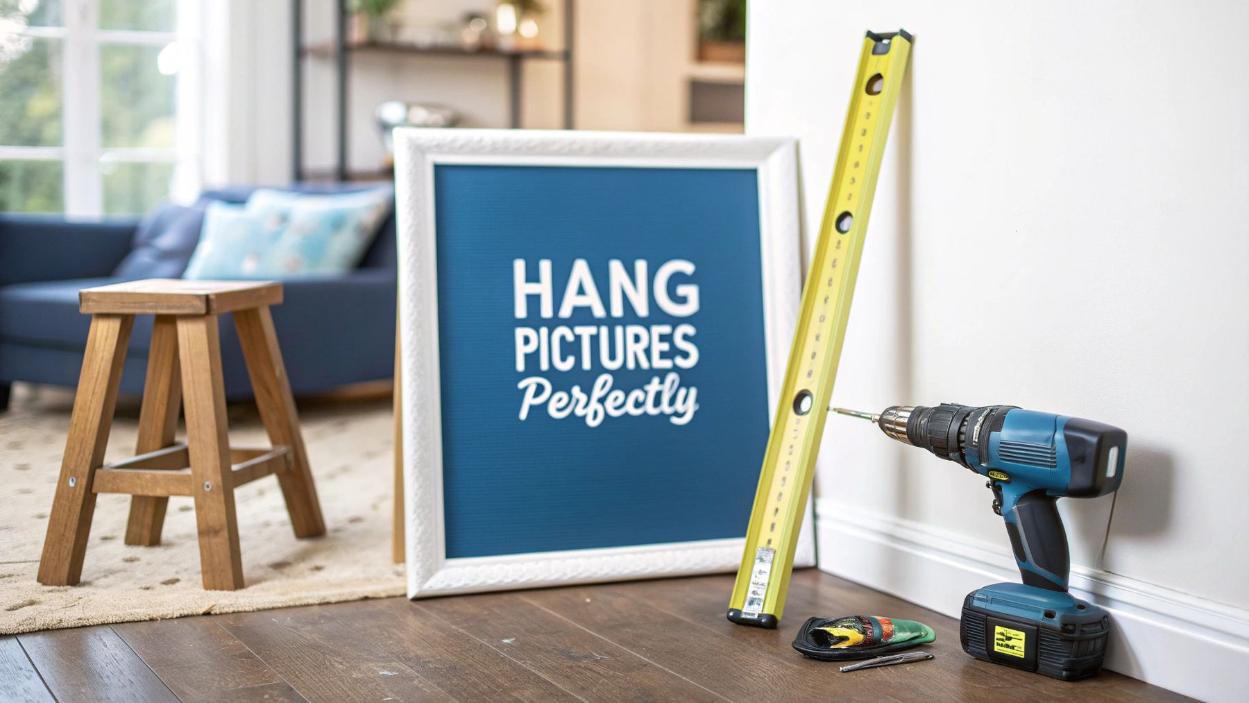 How to Hang Pictures Perfectly Every Time