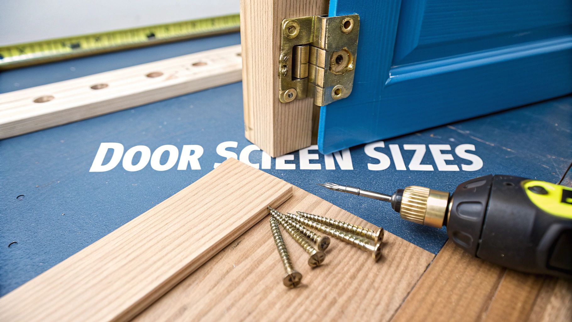 What Size Screws for Door Hinges: A UK Guide