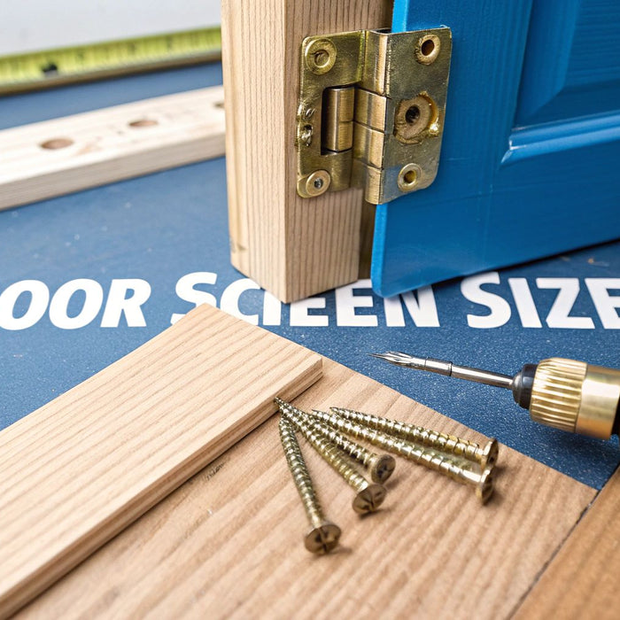 What Size Screws for Door Hinges: A UK Guide