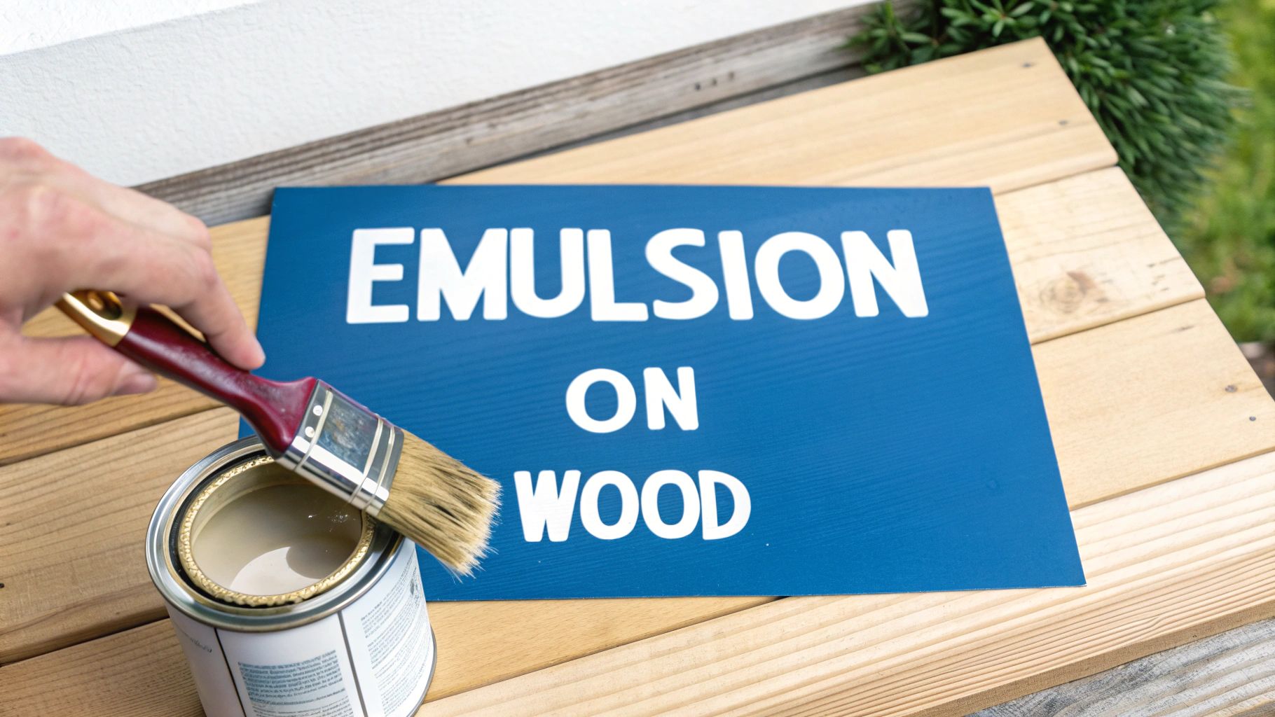 Can You Paint Wood with Emulsion? Expert Tips & Guide