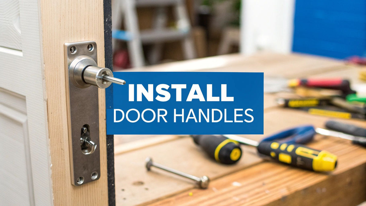 A DIY Guide on How to Install Door Handles Like a Pro — Neasden Hardware