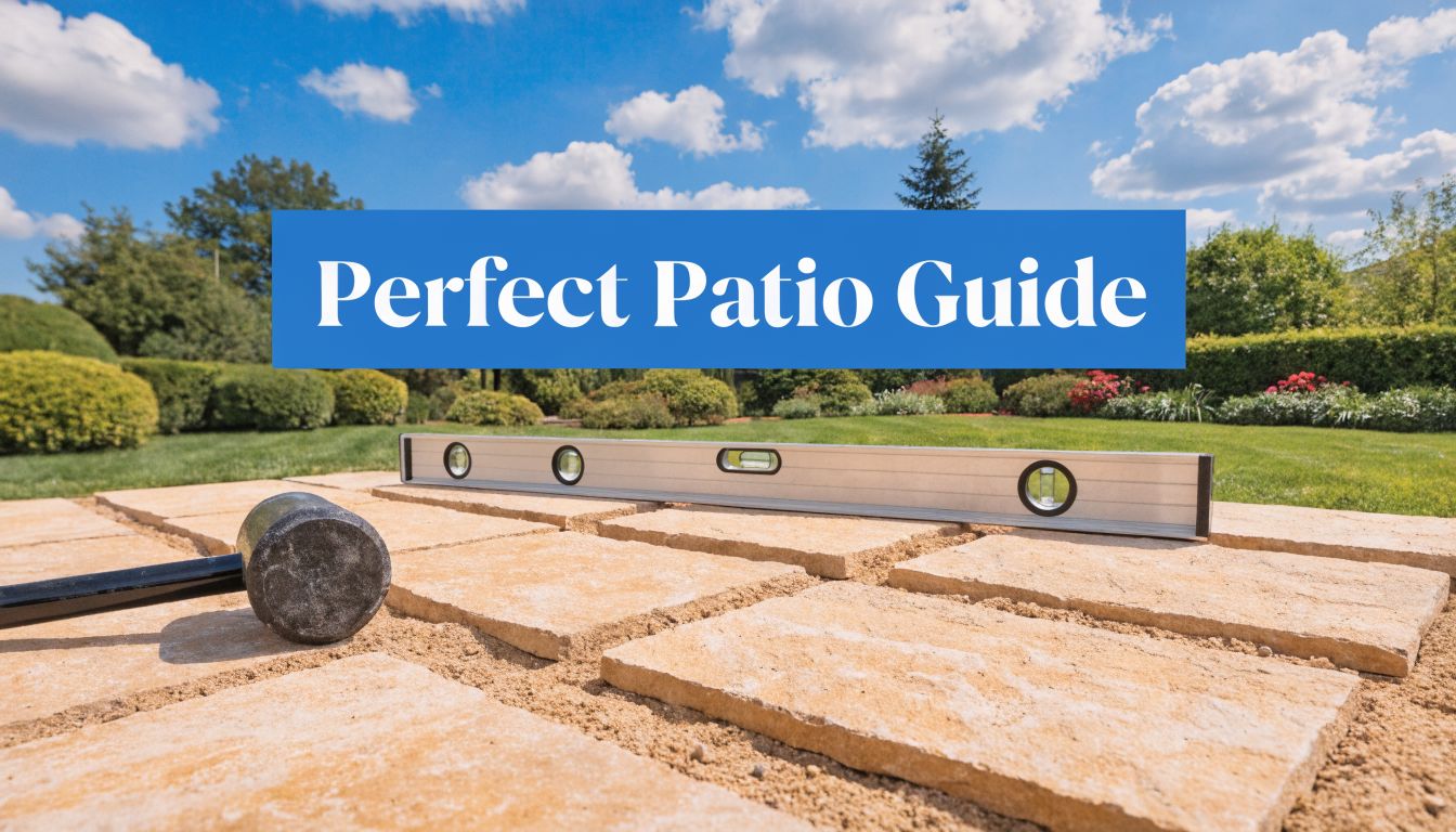 Expert Guide: how to lay patio Perfectly