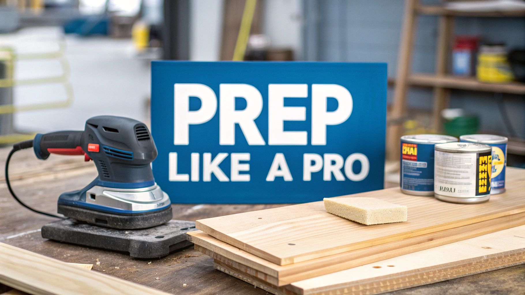 How to Prep Wood for Painting: A Pro's Guide