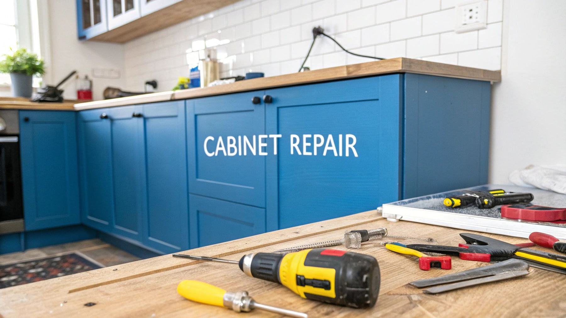 How to Repair Kitchen Cabinets A Practical DIY Guide