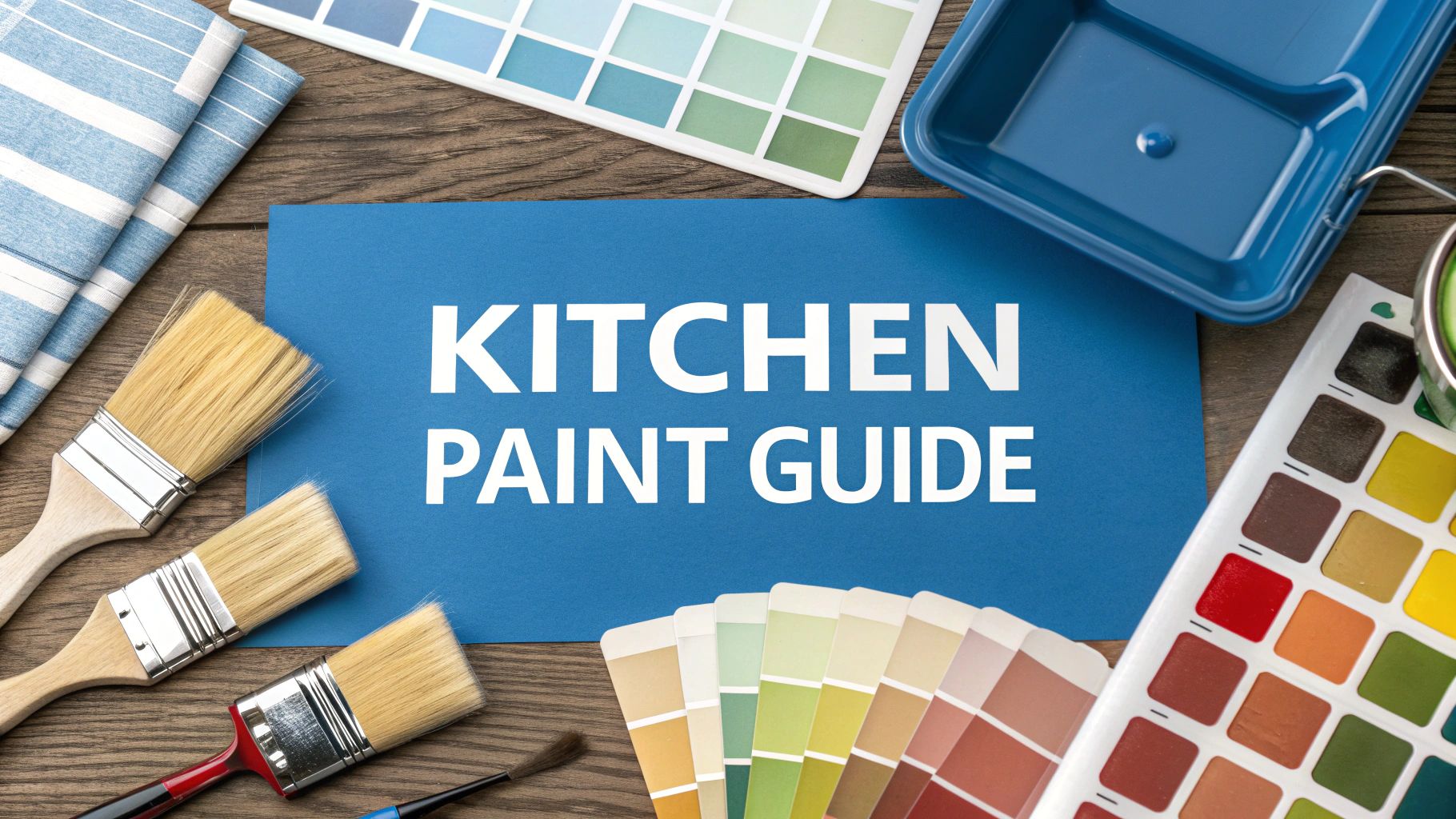 Paint for Kitchen: A Quick Guide to Walls, Cabinets, and Finishes