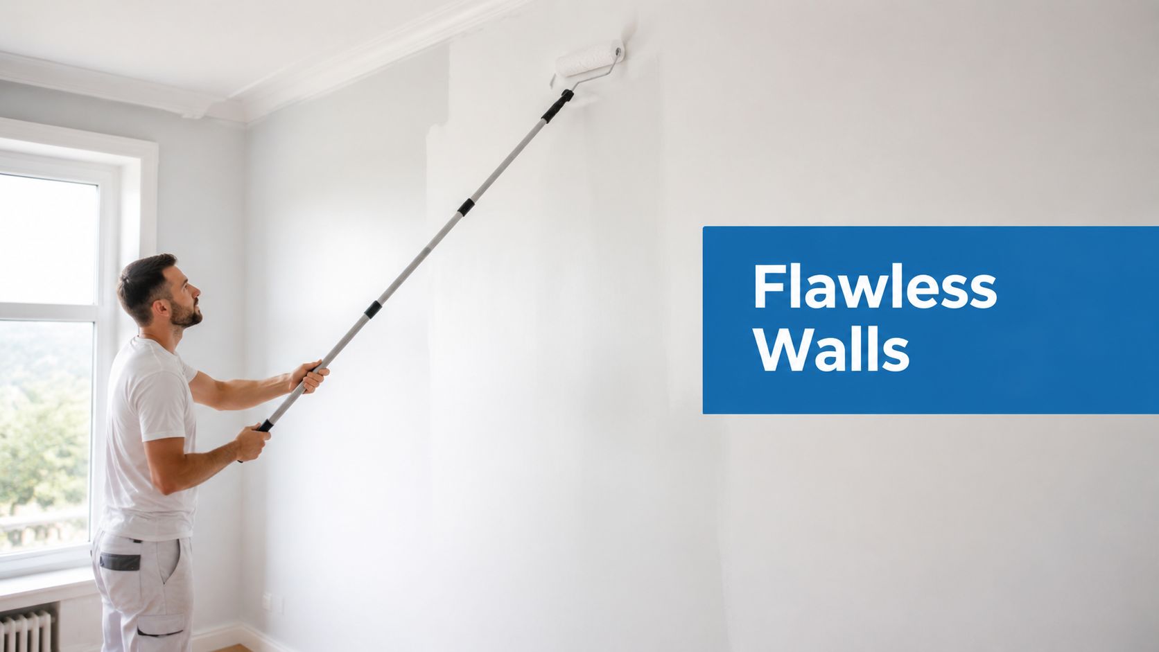 Master Paint Rollers Extensions: Flawless Walls