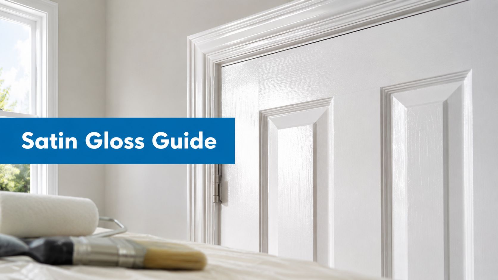 Satin Gloss Paint Explained for UK Homes and Joinery