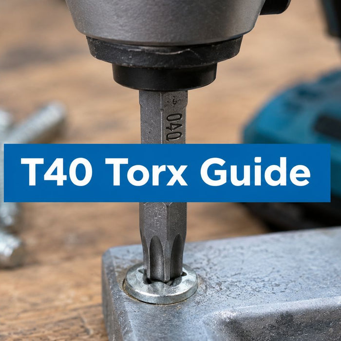 T40 Torx Bit Guide for UK Trades and DIY Projects
