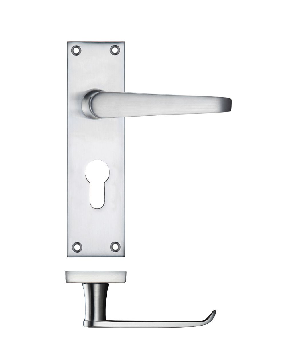 Lever Handles On A Plate