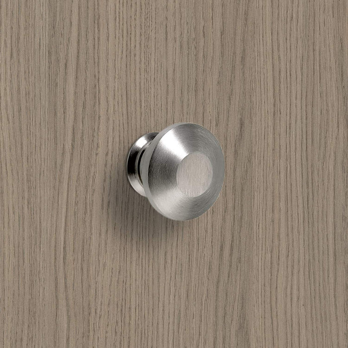 Hettich ProDecor Spalatum 30mm Diameter Cabinet Knob SSS