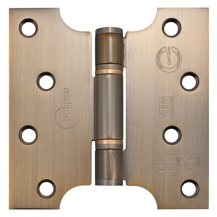 Eclipse Stainless Steel Grade 13 Fire Rated Thrust Bearing Parliament Hinge
