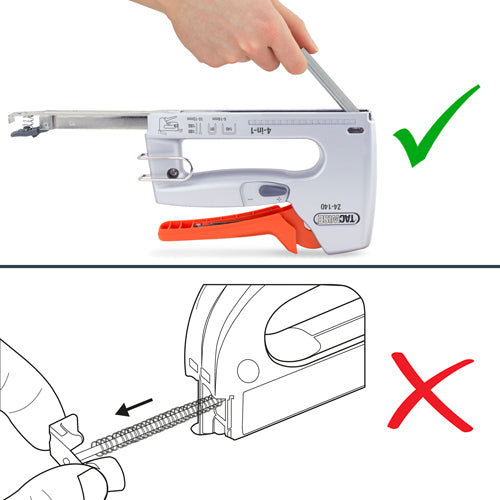 Tacwise Z4-140 Heavy Duty 4-in-1 Metal Staple / Nail Gun