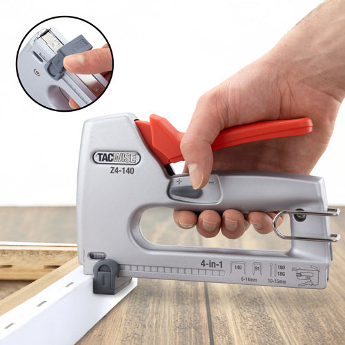 Tacwise Z4-140 Heavy Duty 4-in-1 Metal Staple / Nail Gun