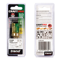 Trend Craft C121 x 1/4"TC 12.7x25mm Guided Profiler
