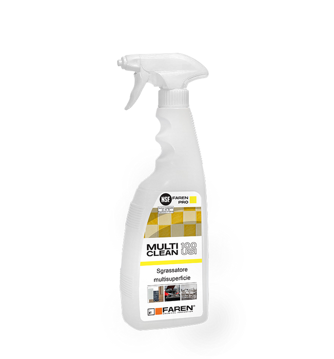 Faren MULTI CLEAN Heavy Duty Degreaser Cleaner Spray 750ml