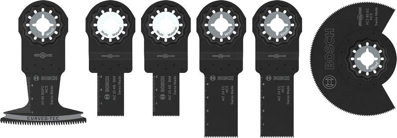 Bosch 2.608.669.334 6 Piece Universal Starlock Multi Tool Blade Set