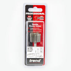 Trend 4/72 x 1/4" 24mm Diameter x 19mm Two Flute Cutter