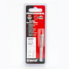 Trend 46/07 1/4" 6.35mm x 25.4mm Guided Trimmer Cutter