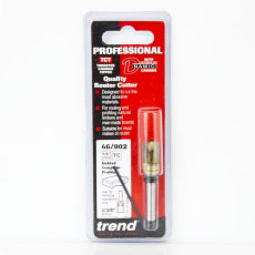 Trend 46/902 1/4" TC 9.5x12.7mm Template Profiler Cutter