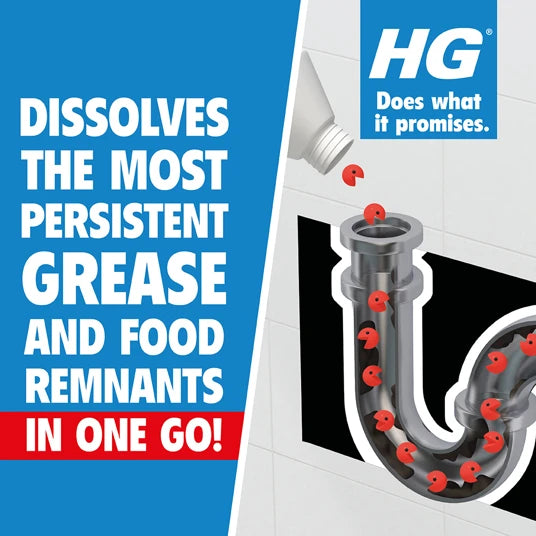 HG Kitchen Drain & Plug Unblocker 1000ml