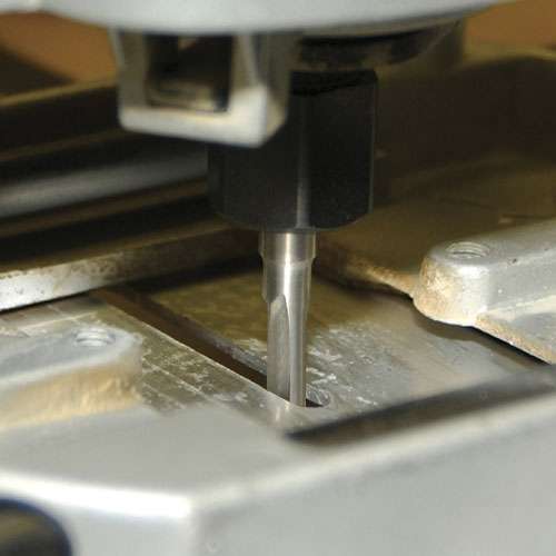 Trend 55/1X1/4HSS Aluminium & Plastic Cutter 6.3mm Dia. X 12.7mm Cut