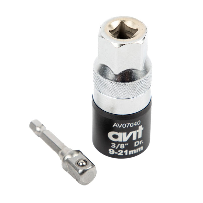 Avit Universal Socket 3/8" 9-21mm