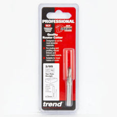 Trend 3/05 1/4" 3mm Diameter x 11mm Cut Two Flute Cutter
