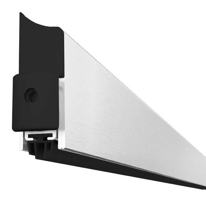 Astroflame Surface Mounted Drop Down Seal Silver Anodised