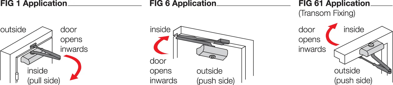 Arrone AR8200-SE Overhead Door Closer Complete Unit