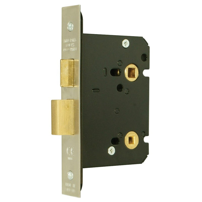 G8020 Bathroom Mortice Lock SSS 101mm
