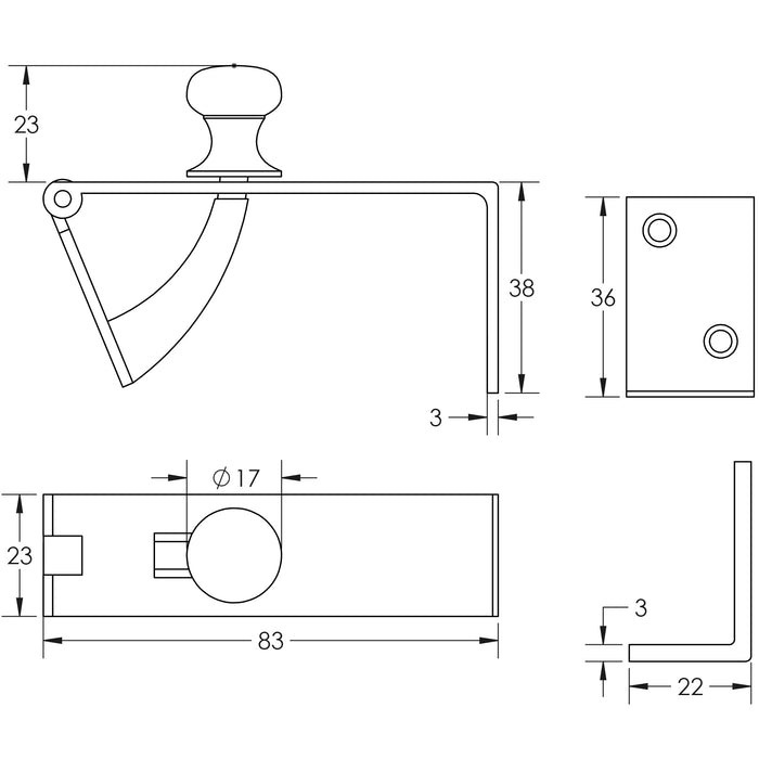 Counter Flap Catch